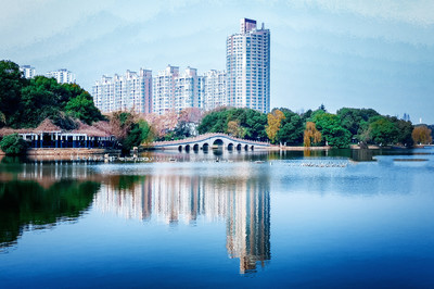 马鞍山风光旖旎，蓝闲时光游憩佳处